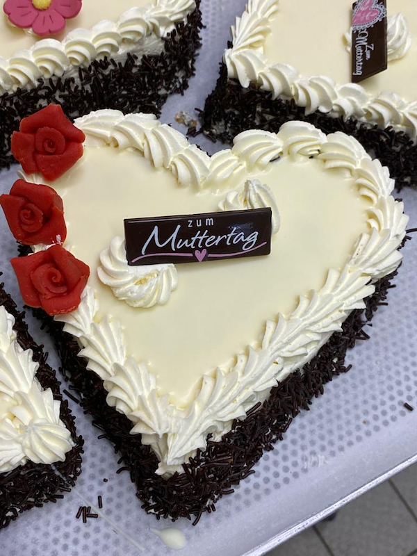 Herztorte zum Muttertag