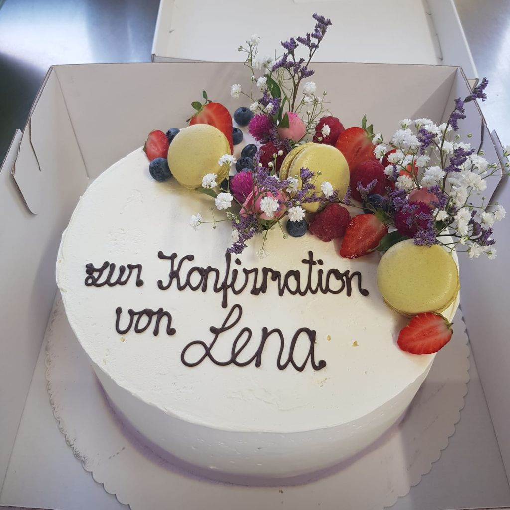 Torte zur Konfirmation