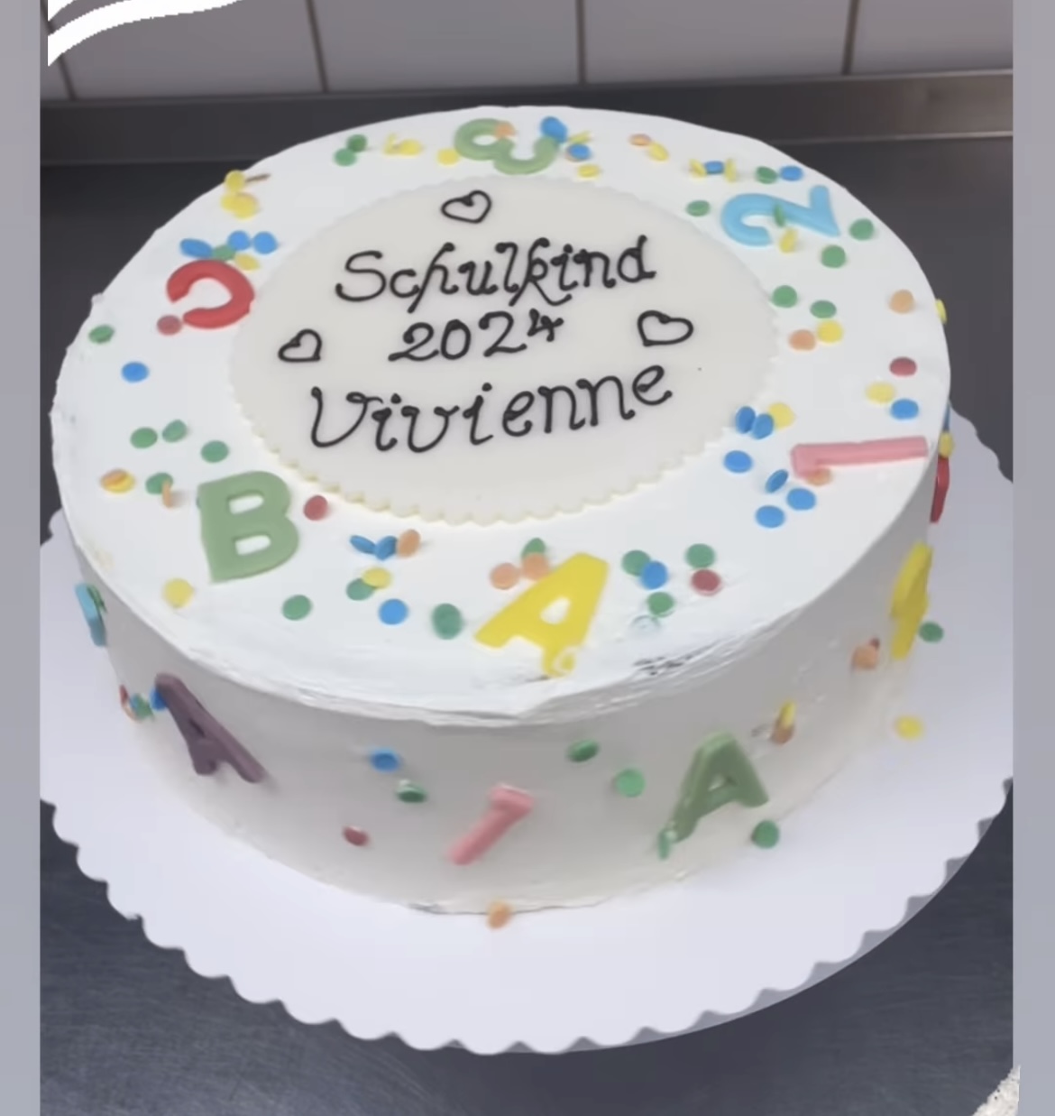 Torte zur Einschulung